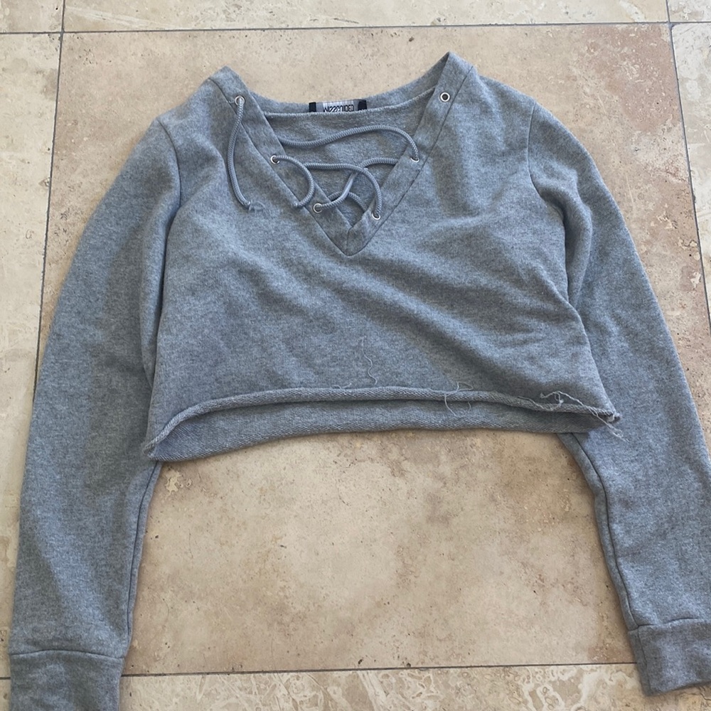 Missguided Crop Sweater